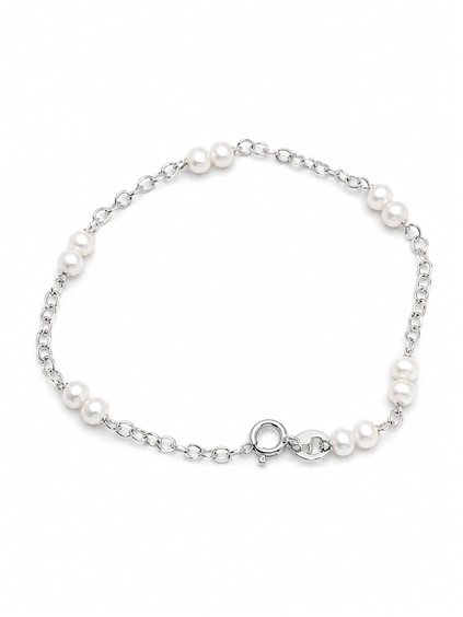 Bracciale Idee Preziose dal 1987 Bambino in Oro bianco Perla IP.BK18B/96 - IP.BK18B/96